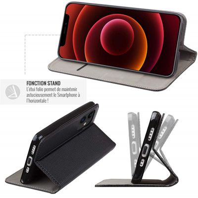 5907457706248-JAYM - étui folio pour iPhone 14Pro - noir--1