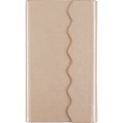 3664447161006-Agenda de poche spiralé New York - 1 semaine sur 2 pages - 9,5 x 17 cm - or jaune - Oberthur--0