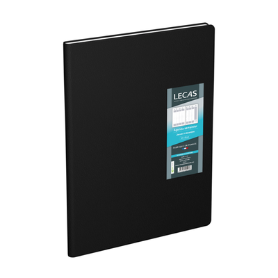 3147280266812-Agenda Classique - 1 semaine sur 2 pages - 21 x 27 cm - noir - Lecas--0