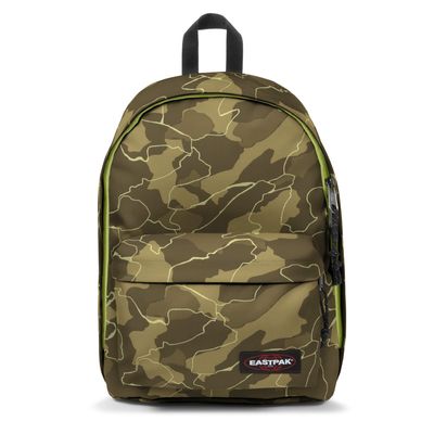 EASTPAK Out Of Office Sac a dos camouflage kaki avec compartiment pour ordinateur portable Pas Cher Martinique Bureau Vallee