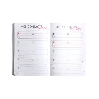 3660942068550-Agenda Ariel - 1 jour par page - 12 x 17 cm - argent - Exacompta--6
