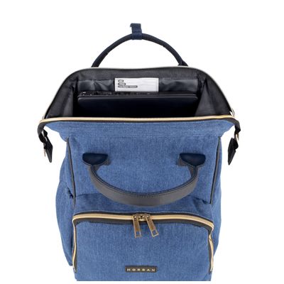 Sac a dos Morgan Denim 1 compartiment Hamelin Pas Cher Guadeloupe Bureau Vallee
