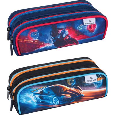 Trousse Megacars ou Megabikes 2 compartiments Oberthur Pas Cher Bureau Vallee
