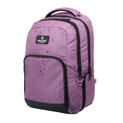 Sac a dos Walker College 2.0 2 compartiments mauve Carpentras Pas Cher Martinique Bureau Vallee