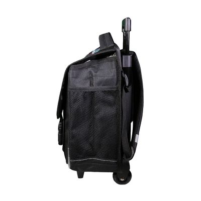 Cartable a roulettes Transformers 2 compartiments noir Bagtrotter Pas Cher Bureau Vallee