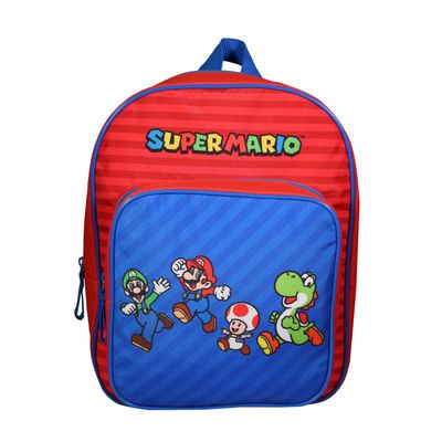 Sac a dos maternelle Super Mario 1 compartiment multicolore Bagtrotter Pas Cher Guadeloupe Bureau Vallee