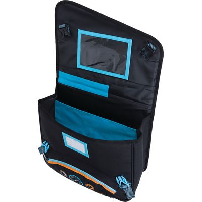 Cartable Megacars ou Megabikes 38 cm 2 compartiments Oberthur Pas Cher Bureau Vallee