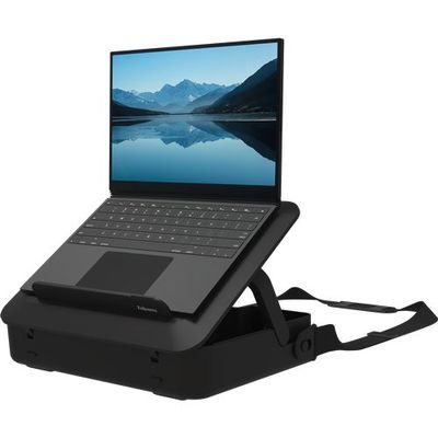 Fellowes Breyta Malette de rangement support pour ordinateur portable Noir Pas Cher Bureau Vallee