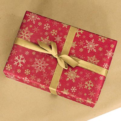 5 Rouleaux De Papier Cadeau Noir Et Or (43cm X 3m) + Ruban Et Adhésif - Motifs élégants Pour Anniversaire, Mariage, Fêtes