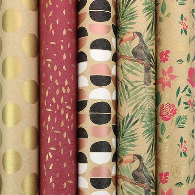 5404019376784-Rouleau papier cadeau kraft 0,7 x 2 m 65g SILVA - Viquel--1