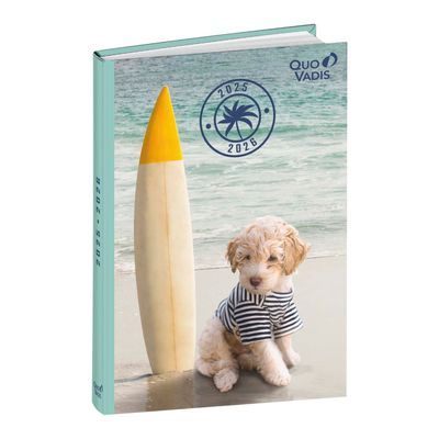 3371010525218-EUROTEXTAGENDA ML Mes potes à pattes mignons - Chien - 12x17 cm - Journalier - 12 mois de août à jui--0