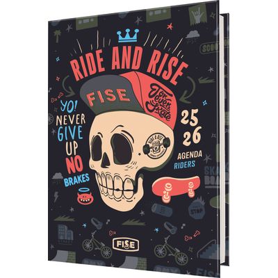 3664447201580-Agenda Fisa - 1 jour par page - 12,5 x 17,5 cm - Illustré - Oberthur--0