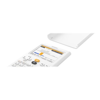 3701106600015-Calculatrice graphique NumWorks - Edition Python - blanche-Gros plan-7