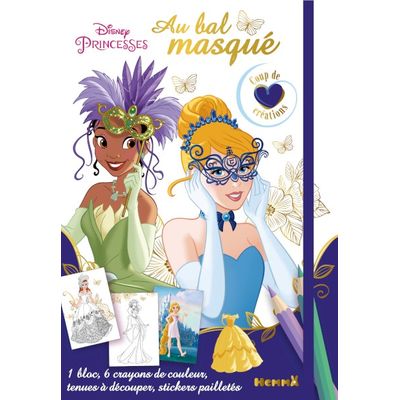 9782508045912-Disney Princesses - Au bal masqué - Coup de cœur créations (Tiana et Cendrillon)-P_405110786_1-0