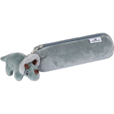 0404051148078-Trousse Peluche avec porte-clé - 1 compartiment - différents modèles disponibles - Ober-P_405114807_2-1