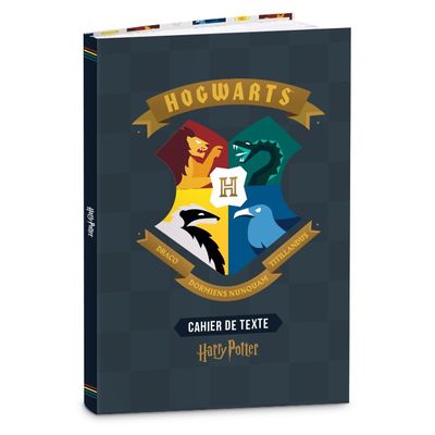 3661507516608-Cahier de textes Harry Potter Blasons - 15 x 21 cm - 2 modèles disponibles - Kid'Abord-P_405115199_1-0