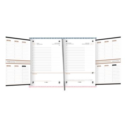 3147280175244-Agenda Oxford Boho Chic - 1 jour par page - 12 x 18 cm - zèbre - Hamelin-P_405115728_3-2