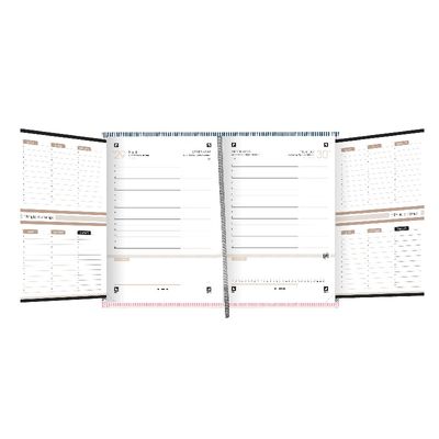 3147280175237-Agenda Oxford Boho Chic - 1 jour par page - 12 x 18 cm - tigre - Hamelin-P_405115729_3-2