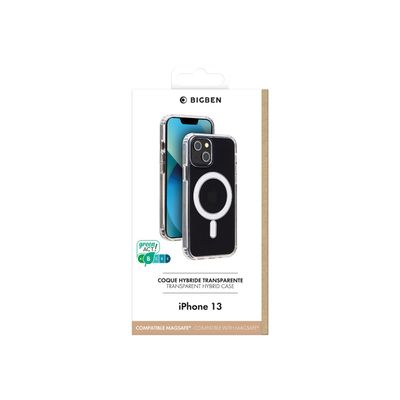 3571211464716-Bigben - coque de protection pour Iphone 13 - compatible MagSafe - transparent-P_405117388_2-1