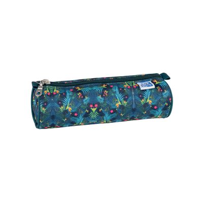 3020120170398-Trousse ronde Oxford Flowers - 1 compartiment - différents modèles disponibles - Hamelin-P_405129631_1-0
