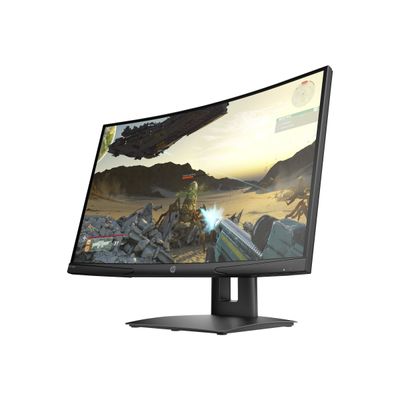194721518927-HP X24c Gaming Monitor - écran LCD 23,6" - incurvé - Full HD (1080p)-P_405131709_2-1