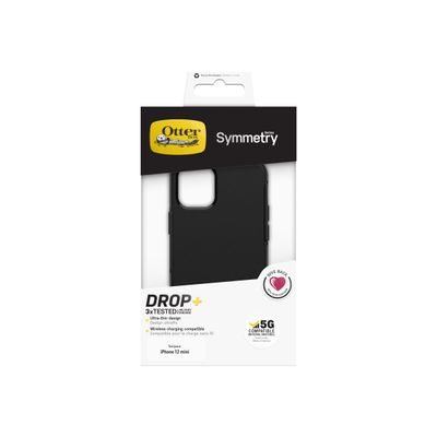 0840104215289-OtterBox Symmetry Series - coque de protection pour iPhone 12 Mini - noir-P_405140367_9-8