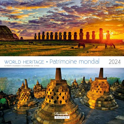 3494150148717-Calendrier mensuel Prestige 30 x 30 cm - Patrimoine mondial - 16 mois - Aquarupella-P_405150074_1-0