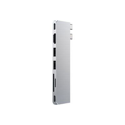 0810086360635-Satechi Pro Hub Slim - Hub 7 ports - USB-C x 2 - HDMI - pour Apple MacBook Air à partir d-P_405150616_2-1