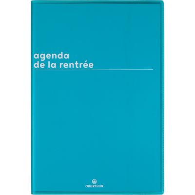 3664447174938-Agenda Boréal - 1 semaine sur 2 pages - 16 x 24 cm - vert - Oberthur-P_405162055_1-0