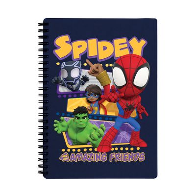 3666311024776-Cahier de textes à spirale Spiderman - 18 x 22 cm - multicolore - Bagtrotter-P_405163902_1-0