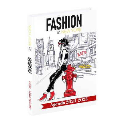 3135257454065-Agenda Fashion in the city - 1 jour par page - 11 x 17 cm - différents modèles disponibl-P_405165301_3-2