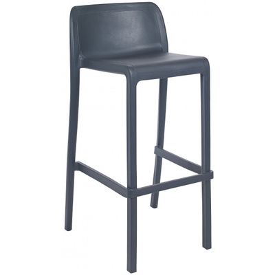 3701394607604-Tabouret snack empilable MINI ATTIC - Ezpeleta professionnel - Anthracite-P_405227950_1-0