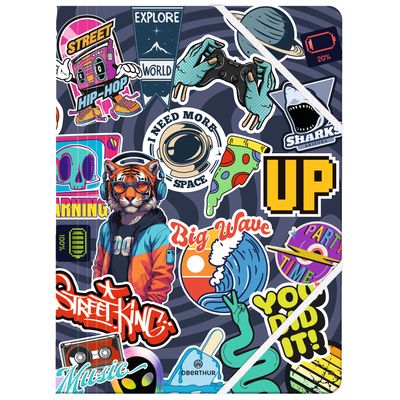 3664447192819-Chemise A4 Geek - 24 x 32 cm - Oberthur-P_405228398_1-0