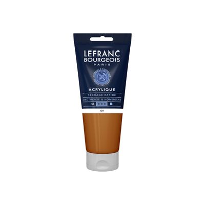 3013643003663-Lefranc Bourgeois - Peinture acrylique - or - 200 ml-Avant-0