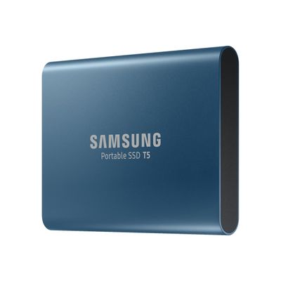 Samsung T5 MU PA500 Disque dur 500 Go USB 3.1 bleu Pas Cher Bureau Vallee