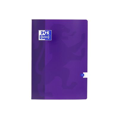 3020122873433-Oxford - Cahier A4 (21x29,7 cm) - 96 pages - grands carreaux (Seyes) - disponible dans différente-Avant-6