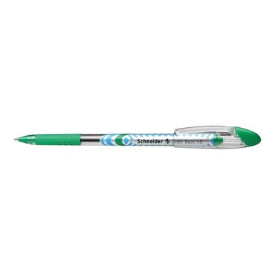4004675054708-Schneider Slider Basic - Stylo à bille - vert - 1.4 mm - trait large-Angle gauche-1