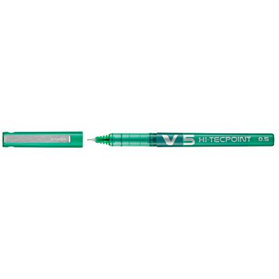 4902505085710-Pilot Hi-Tecpoint V5 - Roller - 0,5mm - vert--0