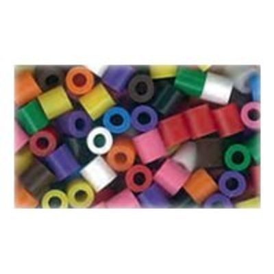 3471057311017-PERLOU - 3000 perles à repasser  - 5 mm - vif assorti-Gros plan-0