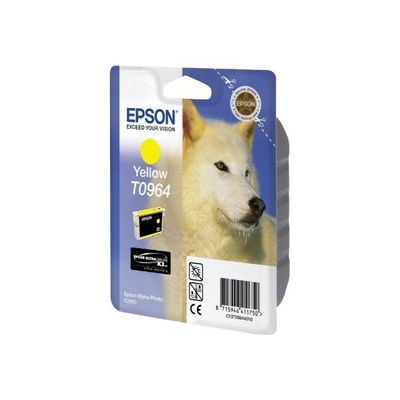 8715946411750-Epson T0964 Loup - jaune - cartouche d'encre originale-Angle droit-1