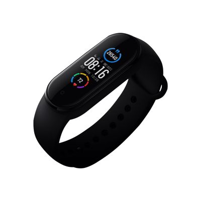 6934177720017-Xiaomi Mi Smart Band 5 - bracelet connecté - noir-Gros plan-5