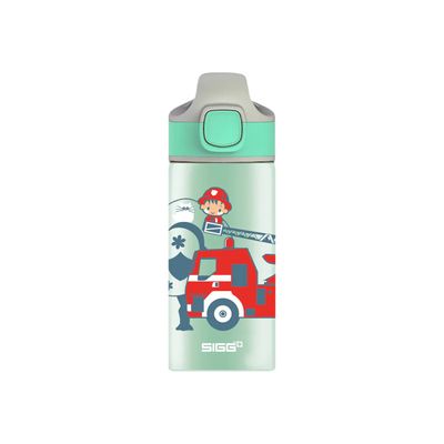 7610465873007-Sigg Miracle Fireman - Gourde bouteille d'eau - 0,4 L- vert-Avant-0