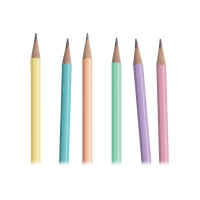 4006381522694-STABILO Swano Pastel - Pack de 12 crayons à papier - HB-Gros plan-4