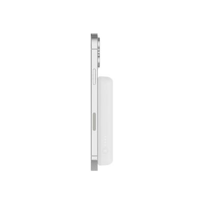 0745883841424-Belkin - Powerbank / batterie de secours rechargeable pour smartphone - 5000 mAh - blanc-Droite-6
