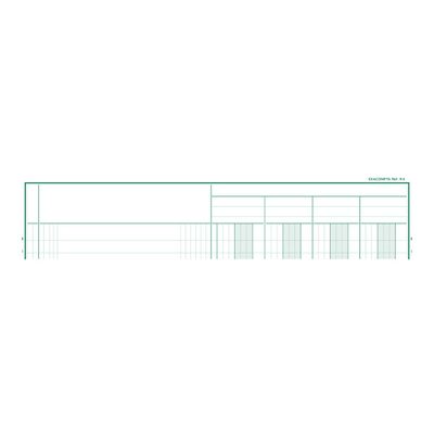 3130630040422-Exacompta - Registre 4 colonnes sur 1 page - 32 x 25 cm - 200 pages-Avant-0