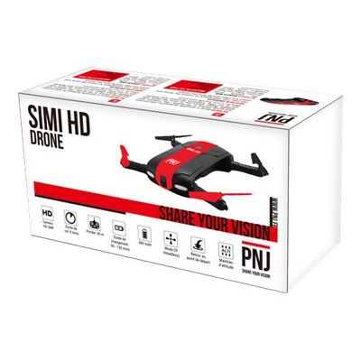 3760196431473-PNJ mini drone SIMI HD 720p avec bras retractables-Angle droit-1