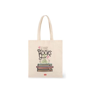 Legami Sac en coton Tote Bag booklover Pas Cher Bureau Vallee