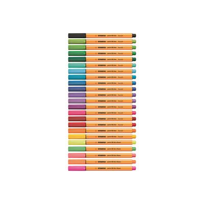 4006381367219-Stabilo point 88 Mini - 12 Feutres fin - couleurs assorties - 0.4 mm-P_79138777_3-2
