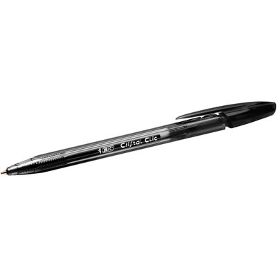 0070330171619-BIC Cristal Clic - 20 Stylos à bille - noir - 1 mm - rétractable-P_79145703_2-1