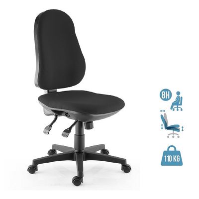 3660916039043-Fauteuil de bureau LIBRA - accoudoirs en option - noir-P_79356690_1-0